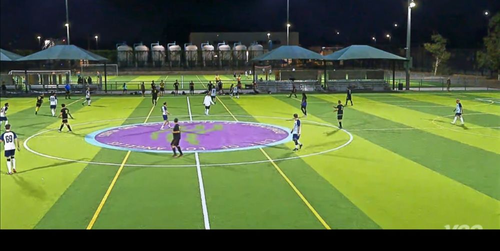 Whitsett Soccer Complex from above