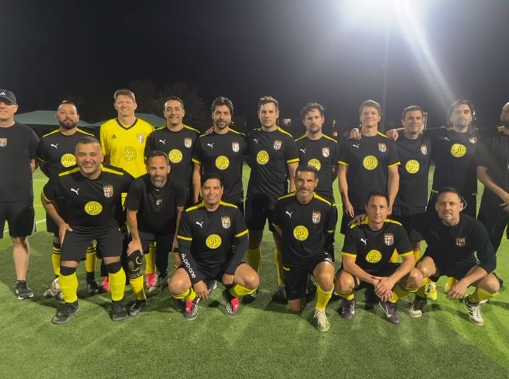 Silverlagos players under the floodlights